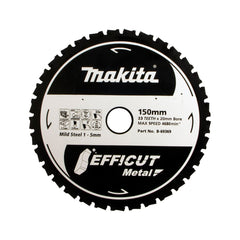 Makita Sawing Efficut Metal Cutting Tct Saw Blade 150mm X 20mm X 33T | SKU B-69369