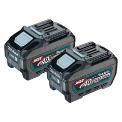 Makita Tools - (BL4050F) 40V Max 5.0Ah Battery - Twin Pack | B-90489
