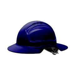 Maxisafe - Broad Brim Vented Hard Hat – Ratchet - Blue | HVB570-BL