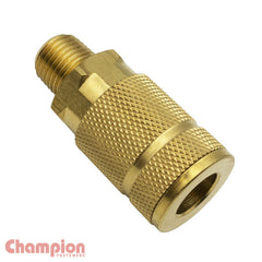 Champion - 1/4" MALE COUPLING - Ten Pack | B201-10