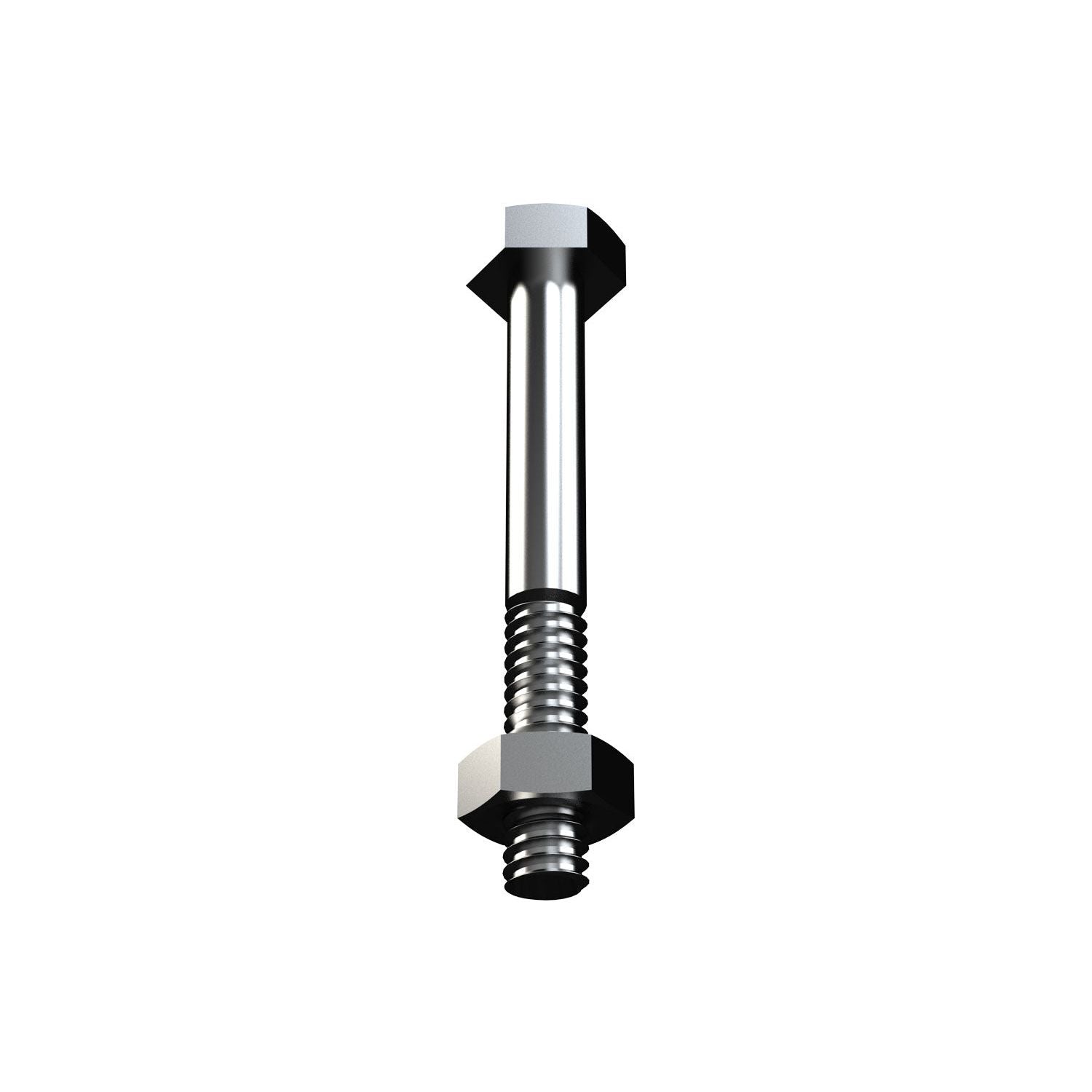 Bremick - Grade 2 BSW Bolt & Nut Zinc 1/4" x 2" (Box of 150)