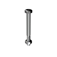 Bremick - Grade 2 BSW Bolt & Nut Zinc 5/16" x 3" (Box of 100)