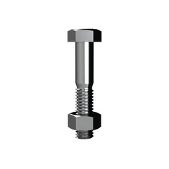 Bremick - G2 BSW Bolt and Nut ZNC 3/8 X 2 | B20WZ102001