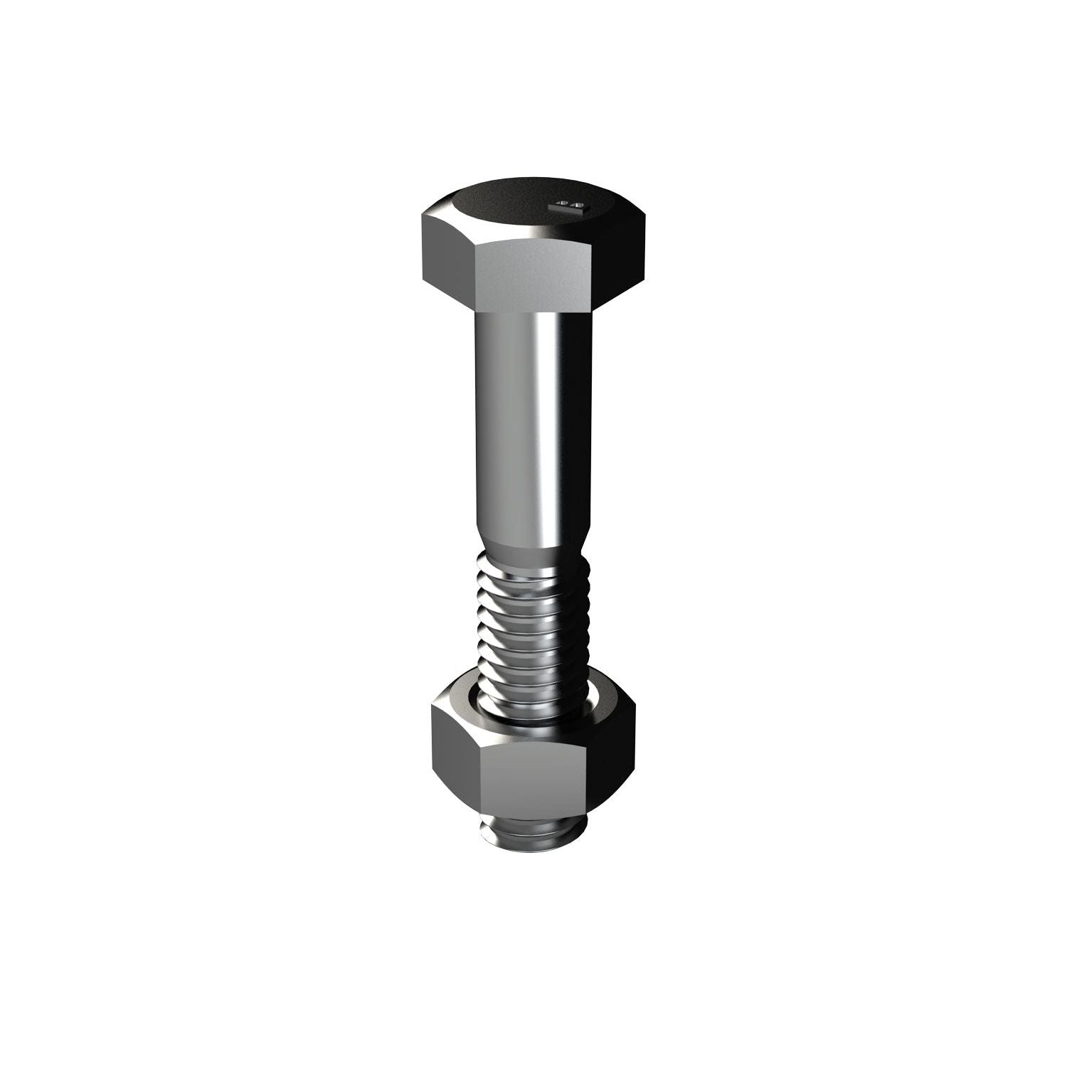 Bremick - G2 BSW Bolt and Nut ZNC 3/8 X 2 | B20WZ102001