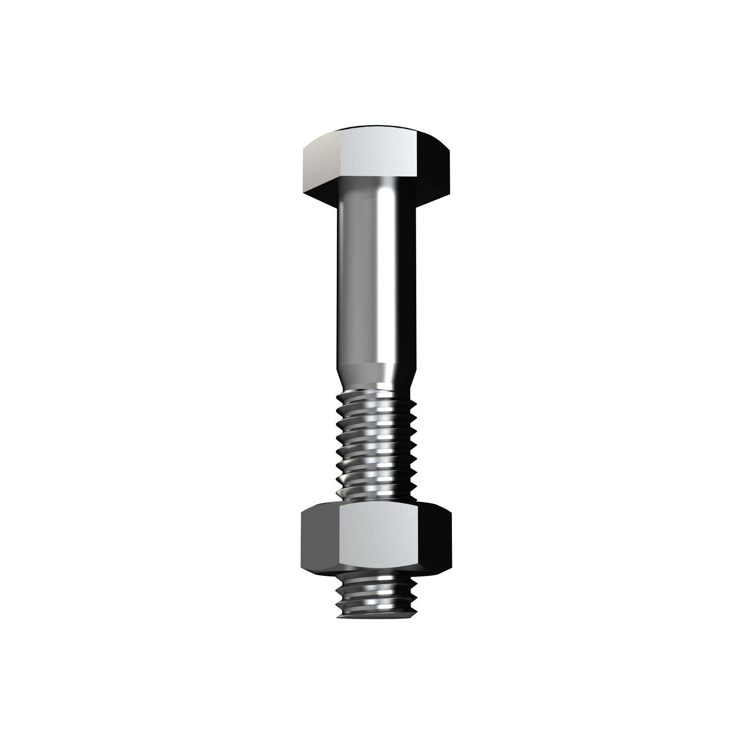 Bremick - G2 BSW Bolt and Nut ZNC 3/8 X 2 | B20WZ102001