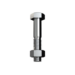 Bremick - G2 BSW Bolt and Nut ZNC 3/8 X 2 | B20WZ102001