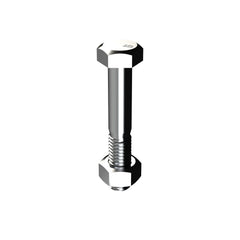 Bremick - G2 BSW Bolt and Nut ZNC 1/2 X 3 | B20WZ123001