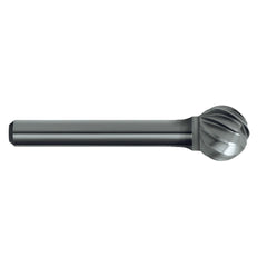 Sutton Tools - 1/2" Burr B217 Sd5Ac Carb Ball Alu-cut 1/4-SHK | B217SD5AC