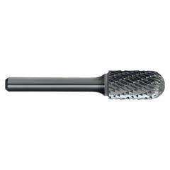 Sutton Tools - 6mm Burr B301 Sc600 Carb Cyl Rad-end Dbl-cut -SHK 5/8" | B301SC600