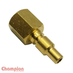 Champion - 1/4" FEMALE BRASS "AS" SERIES NIPPLES - Ten Pack | B31F-10