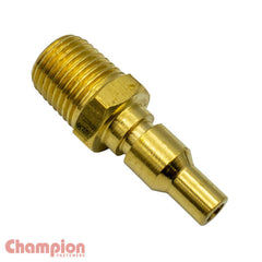 Champion - 1/4" MALE BRASS "AS" SERIES NIPPLES - Ten Pack | B31M-10