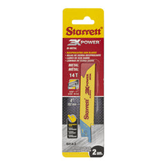 Starrett - Recip Saw Blade 100mm X 14tpi (2PACK) | B414-2