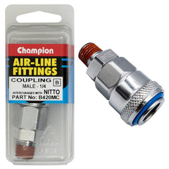 Champion - 1/4" MALE COUPLING | B420MC
