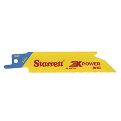 Starrett - Reciprocating Blade 100mm x 19mm x 0.90mm x 24TPI (50 PACK) | B424-50