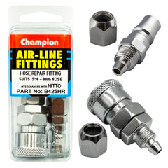 Champion - 5/16" - 8mm Air Hose Fitting Nitto Style Repair Coupler | B425HR