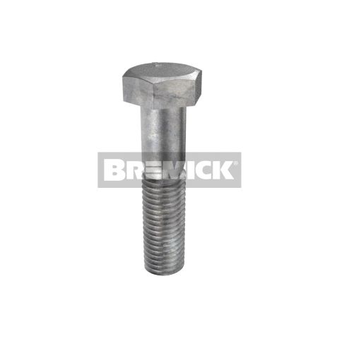 Bremick - Grade 4.6 ISO Bolt Galvanised M10 x 25mm (Box of 150)
