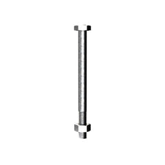 Bremick - G4.6 ISO Bolt and Nut GAL M6 X 75 | B46MG060751