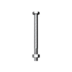 Bremick - Grade 4.6 ISO Bolt & Nut Galvanised M6 x 75mm (Box of 150)
