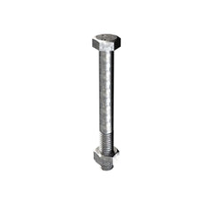 Bremick - G4.6 ISO Bolt and Nut GAL M8 X 75 | B46MG080751