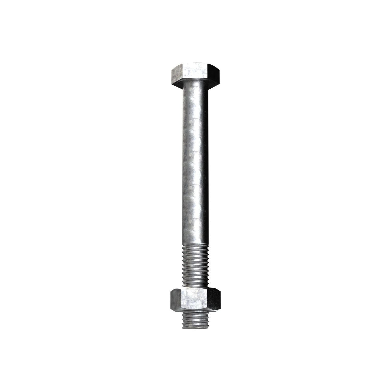 Bremick - Grade 4.6 ISO Bolt & Nut Galvanised M8 x 75mm (Box of 100)