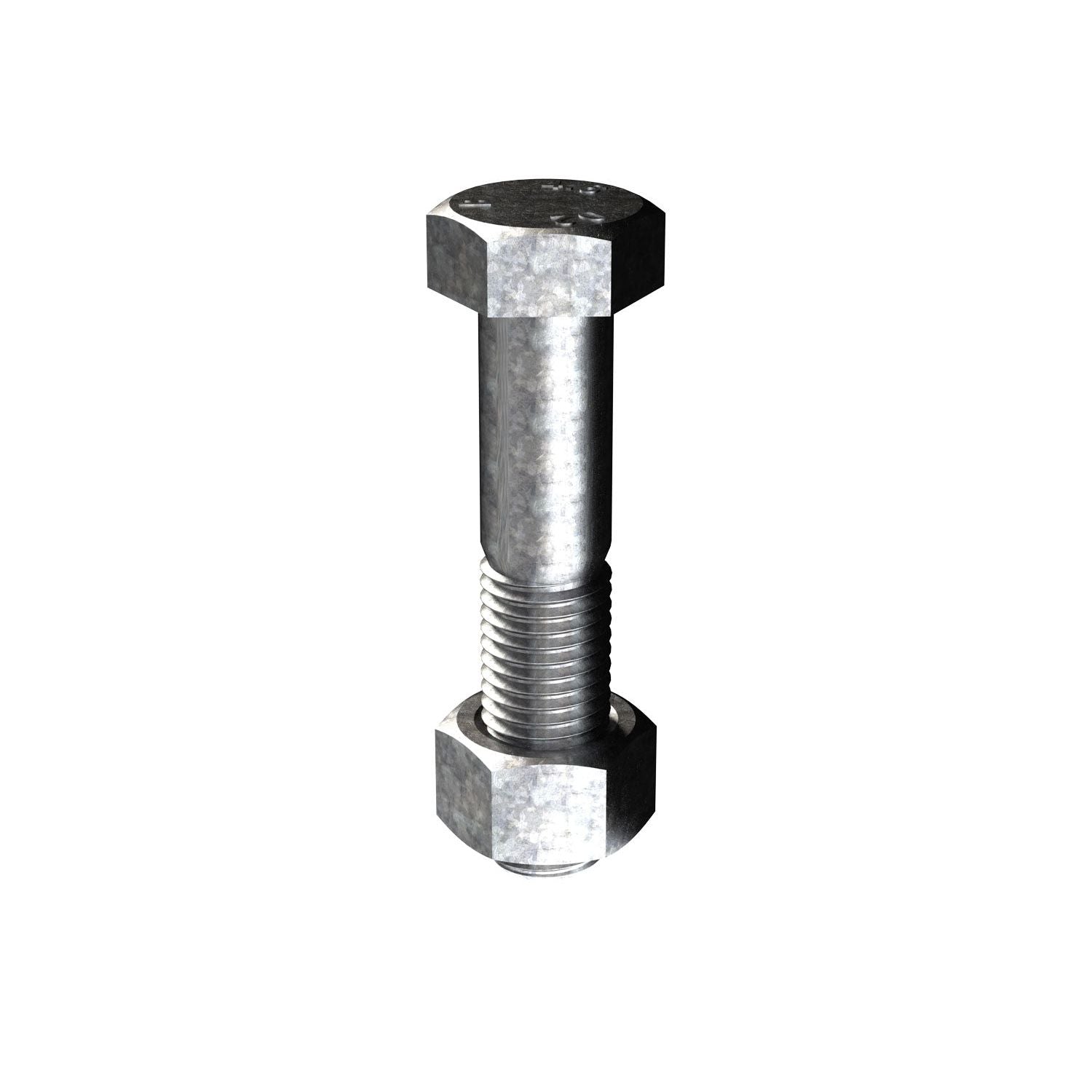 Bremick - G4.6 ISO Bolt and Nut GAL M16 X 75 | B46MG160751