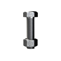 Bremick - G4.6 ISO Bolt and Nut GAL M20 X 75 | B46MG200751