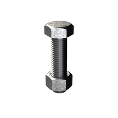 Bremick - Grade 4.6 ISO Bolt & Nut Galvanised M20 x 75mm (Box of 50)
