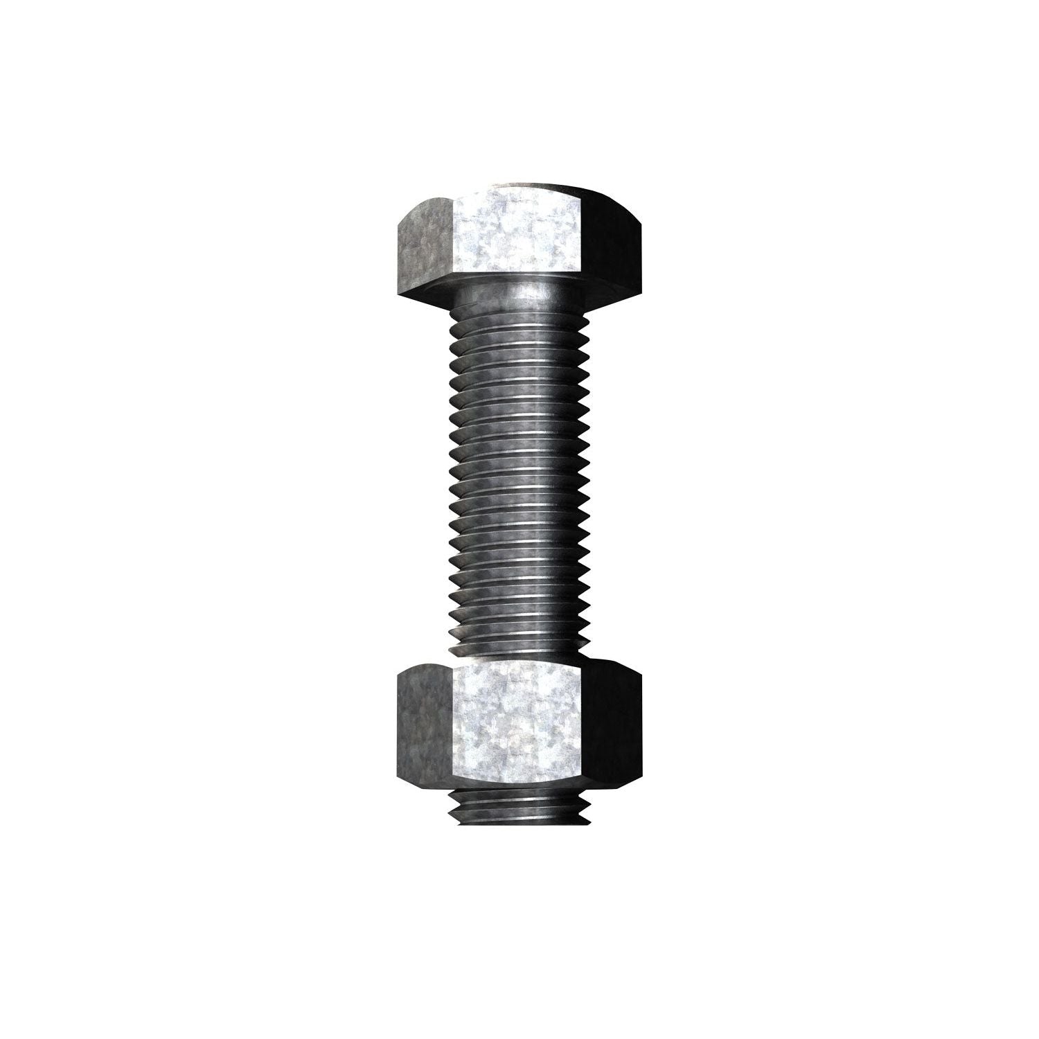 Bremick - Grade 4.6 ISO Bolt & Nut Galvanised M20 x 75mm (Box of 50)