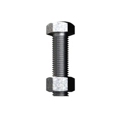 Bremick - Grade 4.6 ISO Bolt & Nut Galvanised M20 x 75mm (Box of 50)