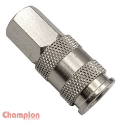 Champion -  1/4" FEMALE BRASS "AR" SERIES COUPLING - Ten Pack | B520FC-10