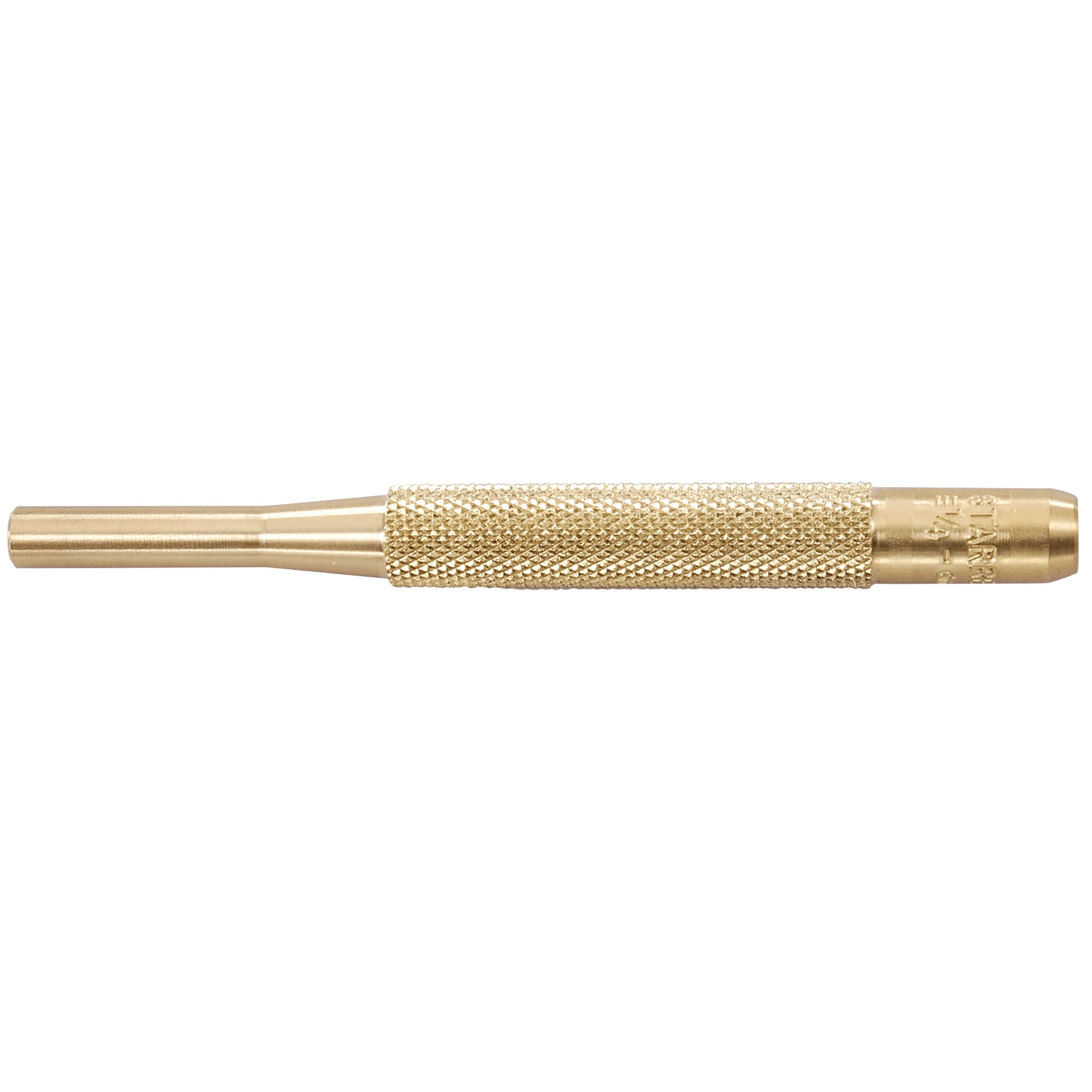 Starrett - PIN PUNCH- BRASS DRIVE 1/4 | B565G
