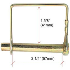 Bare-Co - 5/16" 8mm Square Loop Lock Pin | B 6102