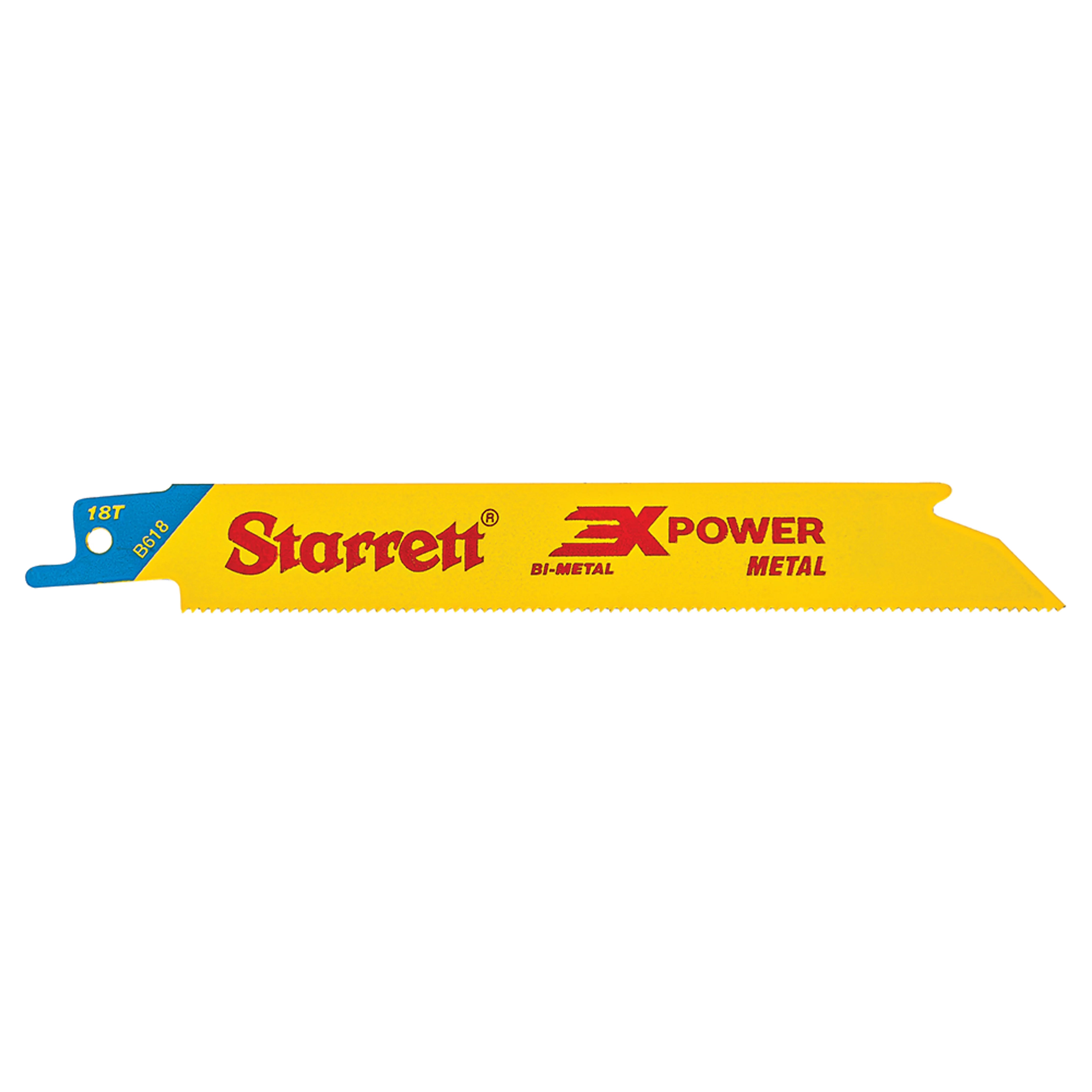 Starrett - Reciprocating Blade 152mm x 19mm x 0.90mm x 10TPI (20 PACK) | B618-20