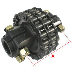 Bare-Co - 1 3/4" x 20 Spln Chain Coupling | B 6471