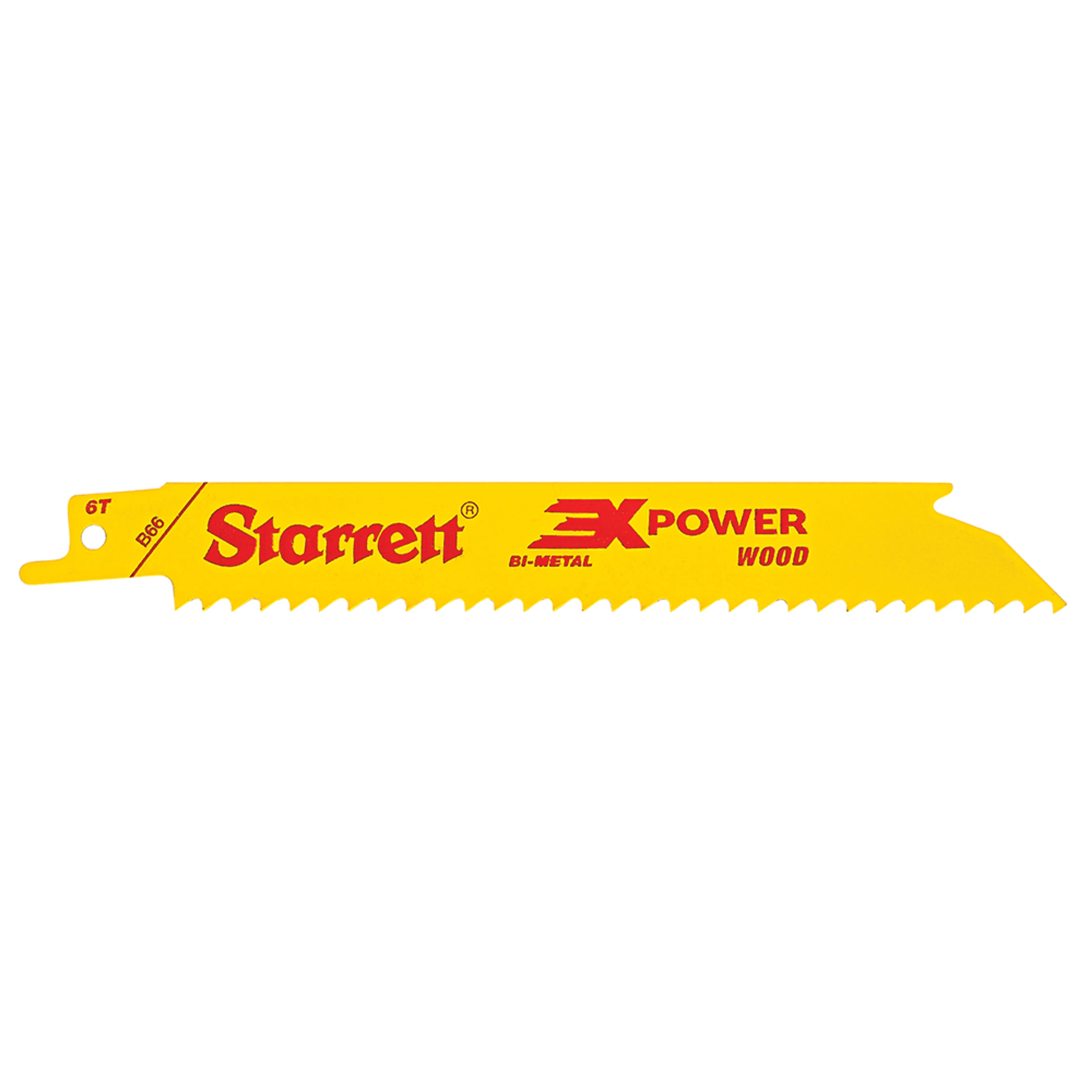 Starrett - Recip Saw Blade 150mm X 6tpi (20 PACK) | B66-20