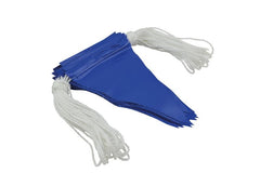 Maxisafe Blue PVC Bunting Flag Line - 30m | BBF707