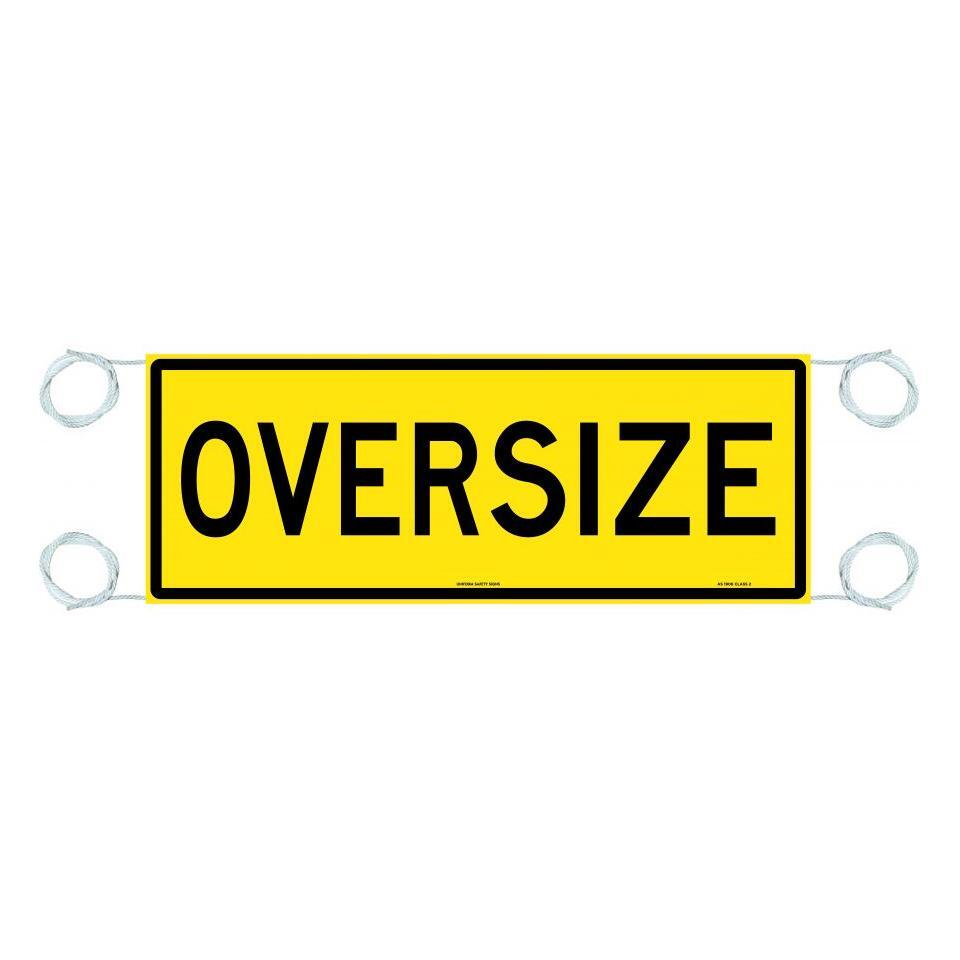 Uniform Safety Signs - 1200x450mm - Banner - Class 2 - Oversize | BC401/R