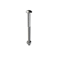 Bremick - Cup Head ISO Bolt & Nut Galvanised M6 x 90mm (Box of 150)