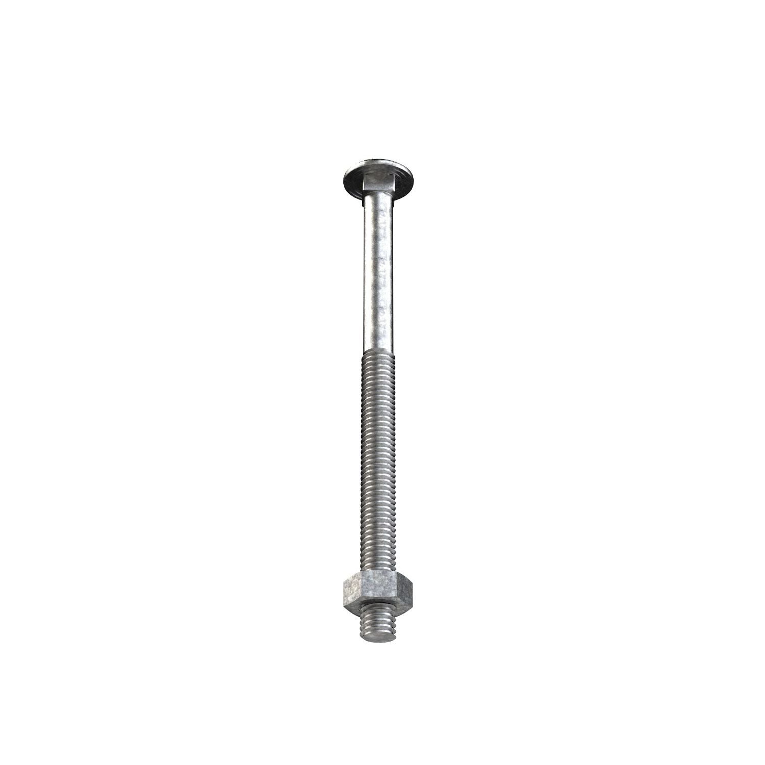 Bremick - Cup Head ISO Bolt & Nut Galvanised M6 x 90mm (Box of 150)