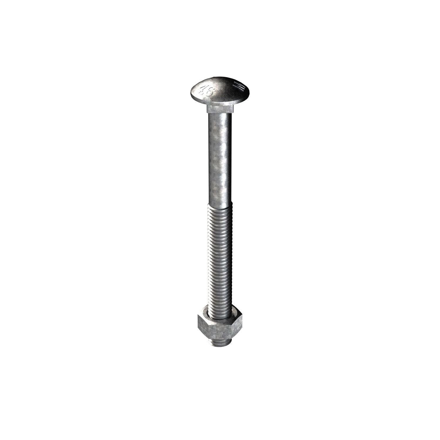 Bremick - CUPHD ISO Bolt and Nut GAL M8 X 90 | BCHMG080901
