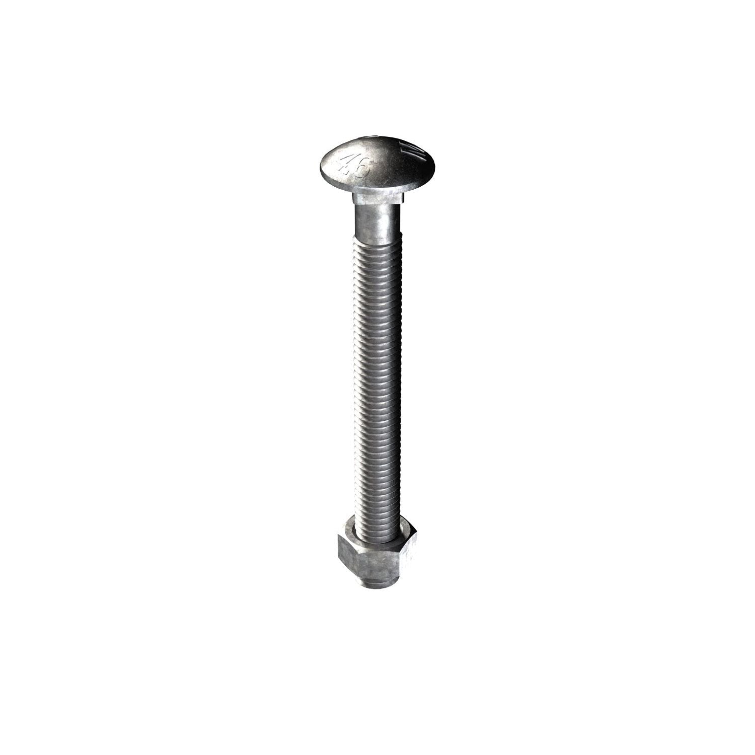 Bremick - CUPHD ISO Bolt and Nut GAL M10 X 100 | BCHMG101001