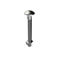 Bremick - Cup Head ISO Bolt & Nut Galvanised M12 x 100mm (Box of 100)