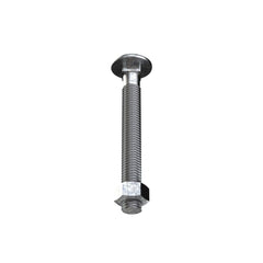 Bremick - Cup Head ISO Bolt & Nut Galvanised M12 x 100mm (Box of 100)