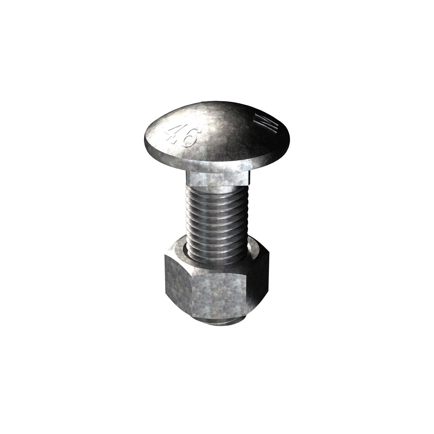 Bremick - CUPHD ISO Bolt and Nut GAL M16 X 50 | BCHMG160501