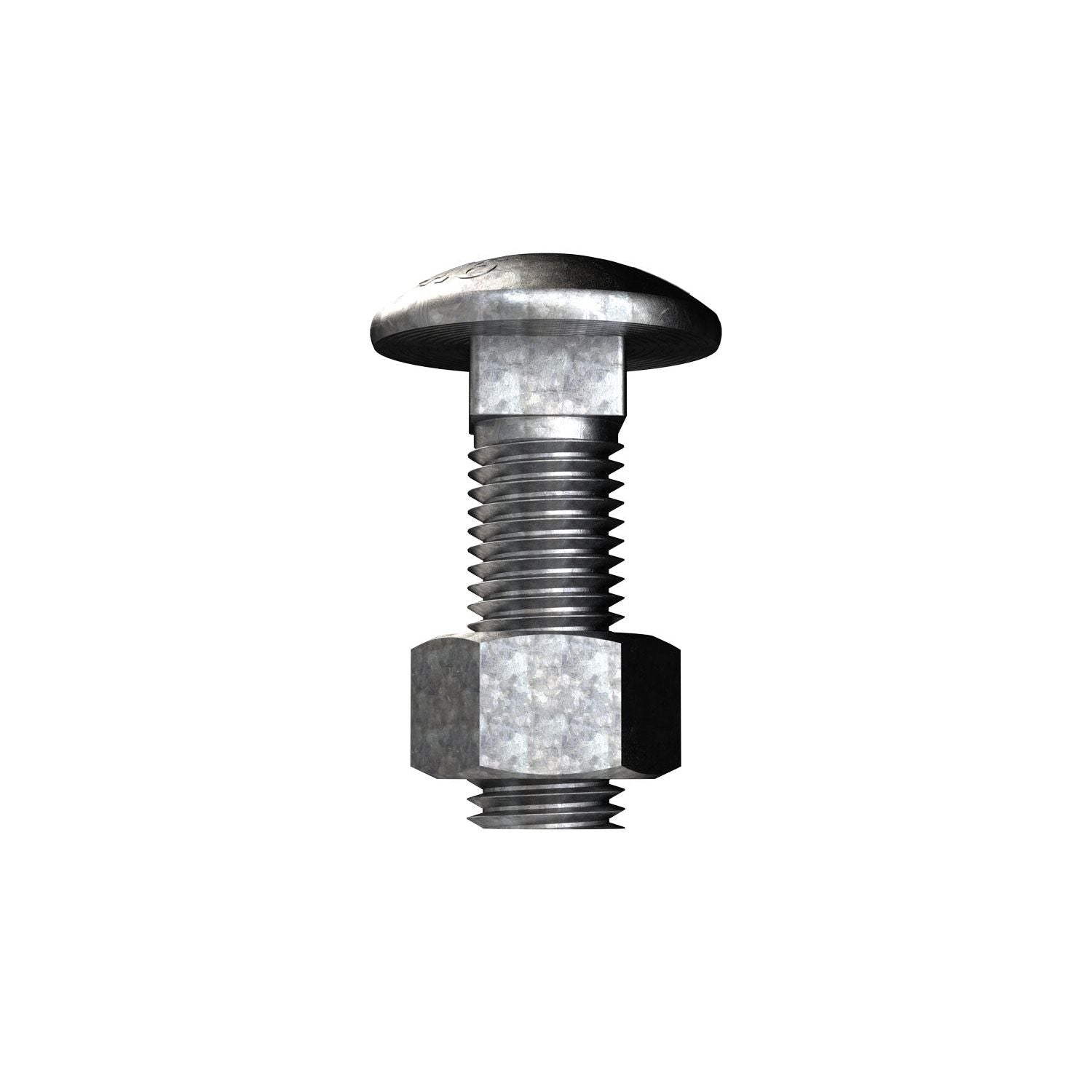 Bremick - CUPHD ISO Bolt and Nut GAL M16 X 50 | BCHMG160501