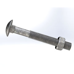 Bremick - CUPHD ISO Bolt and Nut GAL M16 X 75 | BCHMG160751