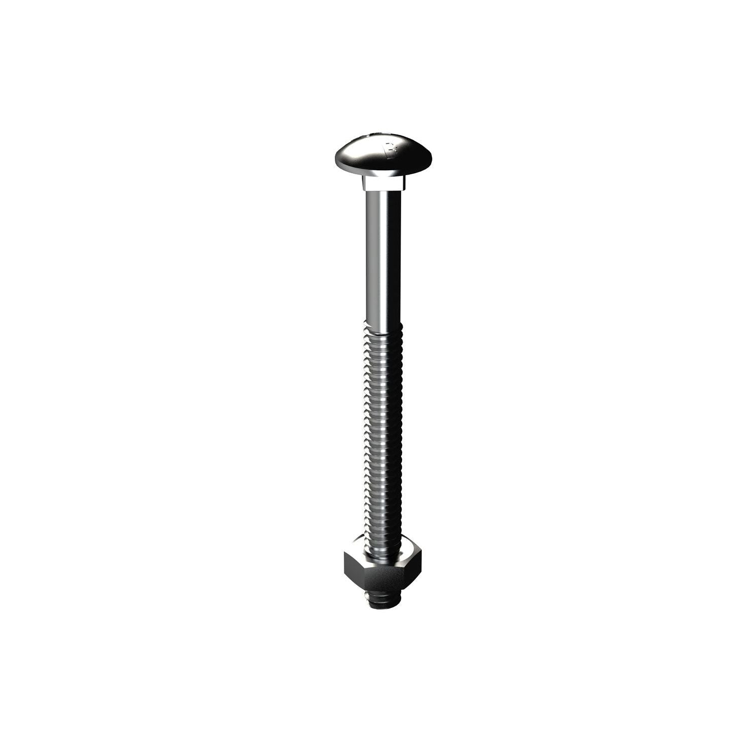 Bremick - CUPHD BSW Bolt and Nut ZNC 1/4 X 3 | BCHWZ063001