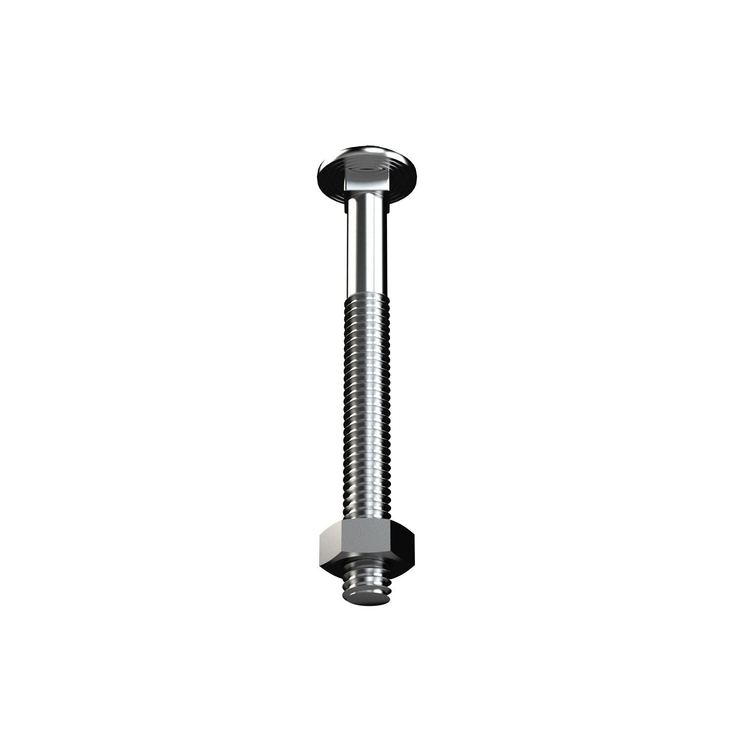 Bremick - CUPHD BSW Bolt and Nut ZNC 5/16 X 3 | BCHWZ083001