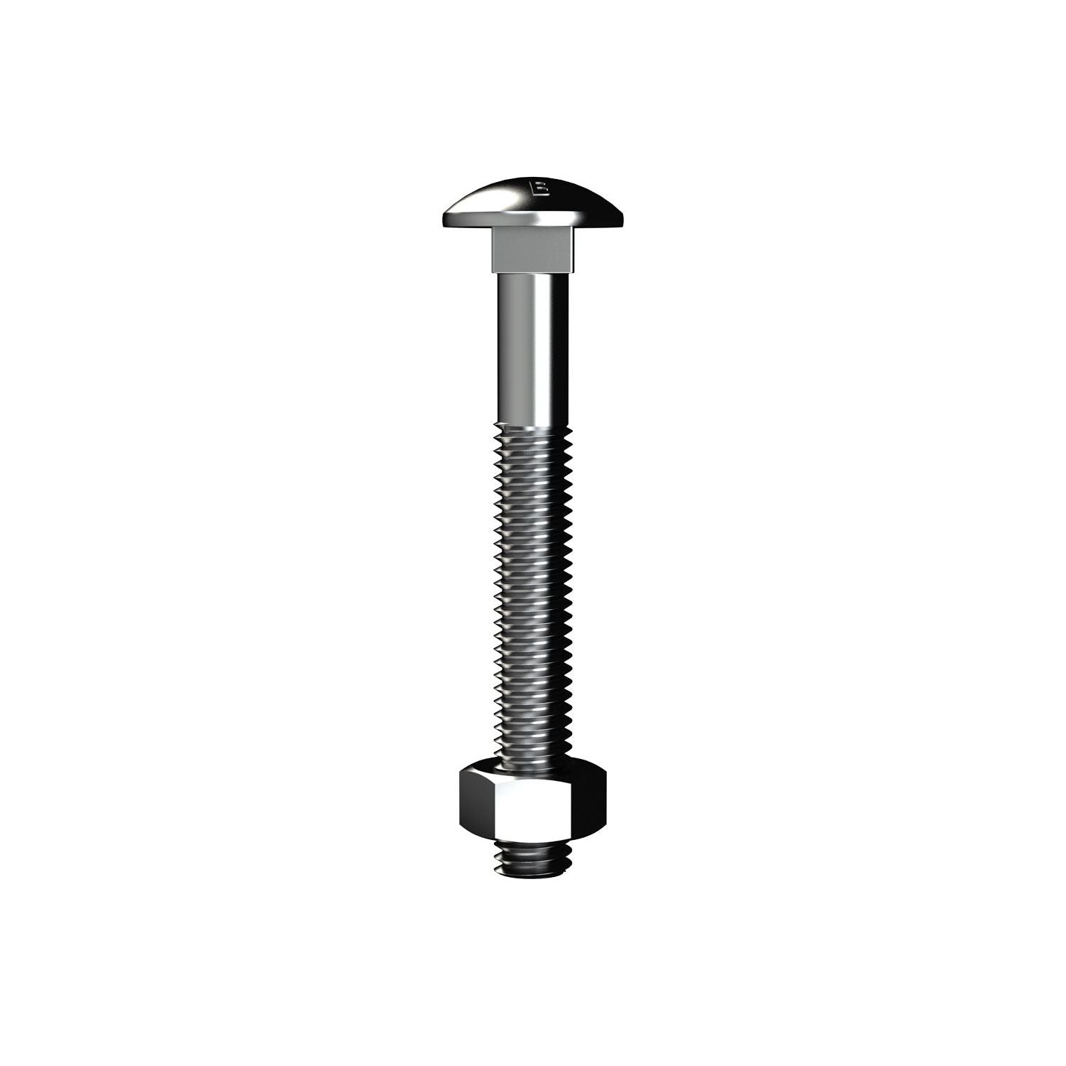 Bremick - CUPHD BSW Bolt and Nut ZNC 3/8 X 3 | BCHWZ103001