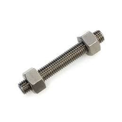 Bremick - B8 Class 2 Stud UNC with 2 Grade 8 Nuts 3/4" x 110mm (Box of 4)